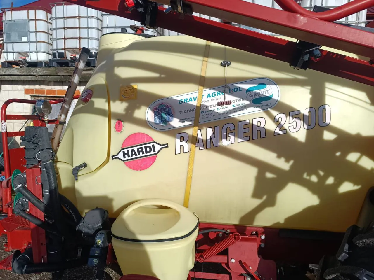Zbiornik opryskiwacza — Hardi Ranger 2500