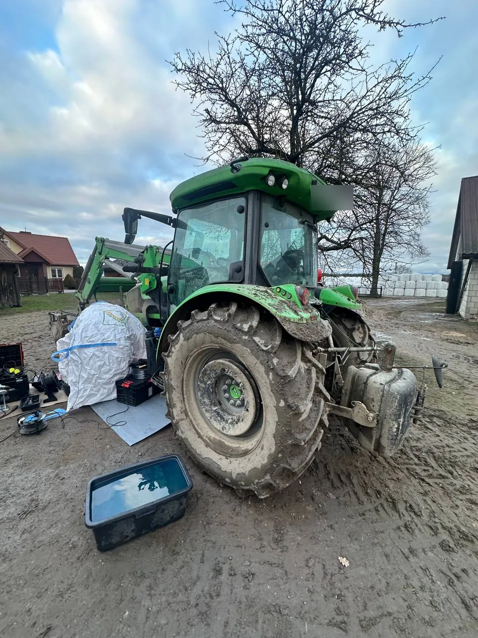 Zbiornik paliwa — Deutz Fahr
