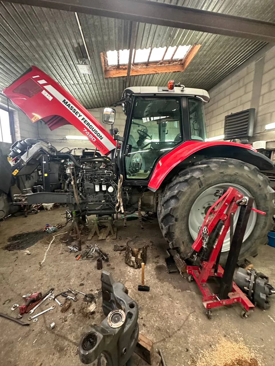 Zbiornik paliwa — Massey Ferguson