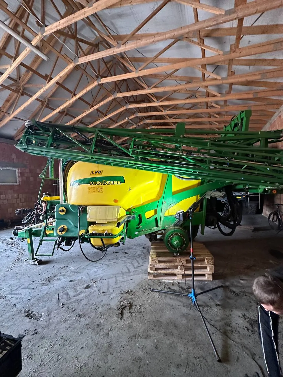 Zbiornik opryskiwacza — John Deere 740