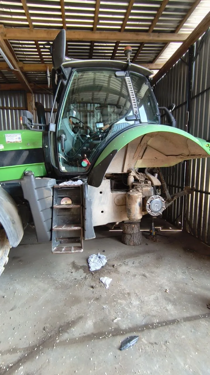 Zdjęcie 5 z naprawy — Naprawa zbiornika paliwa Deutz Fahr 7210TTV — Bałdowo