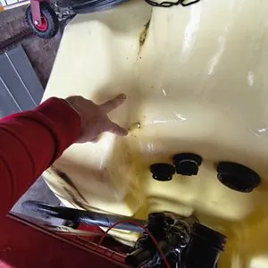 Zdjęcie 5 z naprawy — Naprawa zbiornika opryskiwacza Hardi Commander 4400 — Przepałkowo