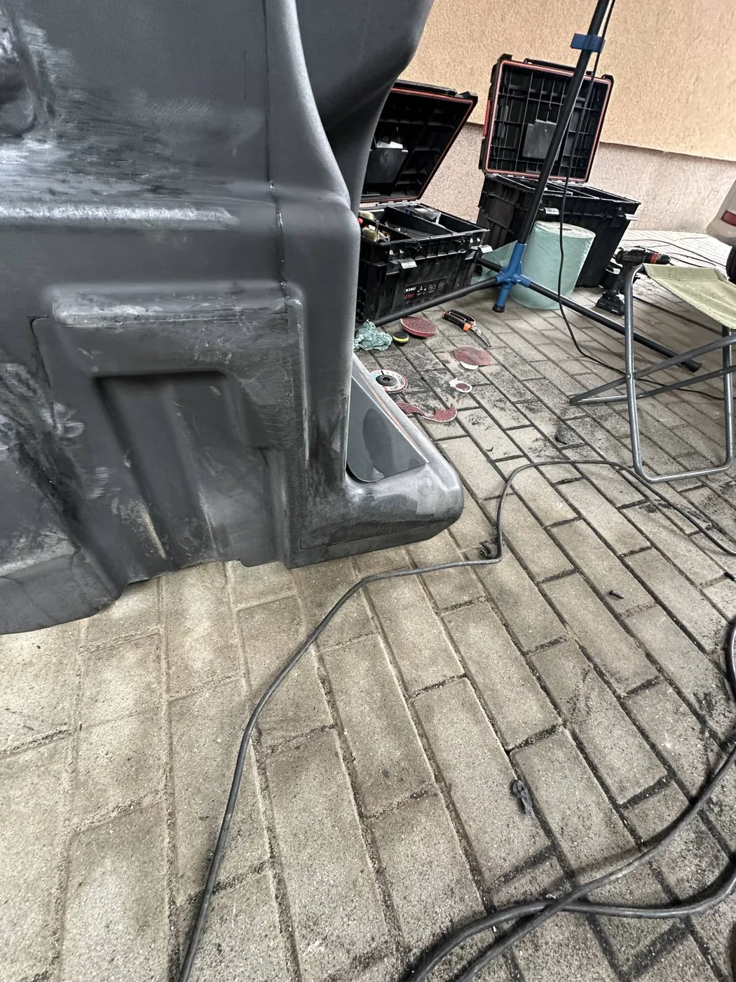 Zdjęcie 15 z naprawy — Naprawa zbiornika paliwa John Deere 6930 Premium — Dudki