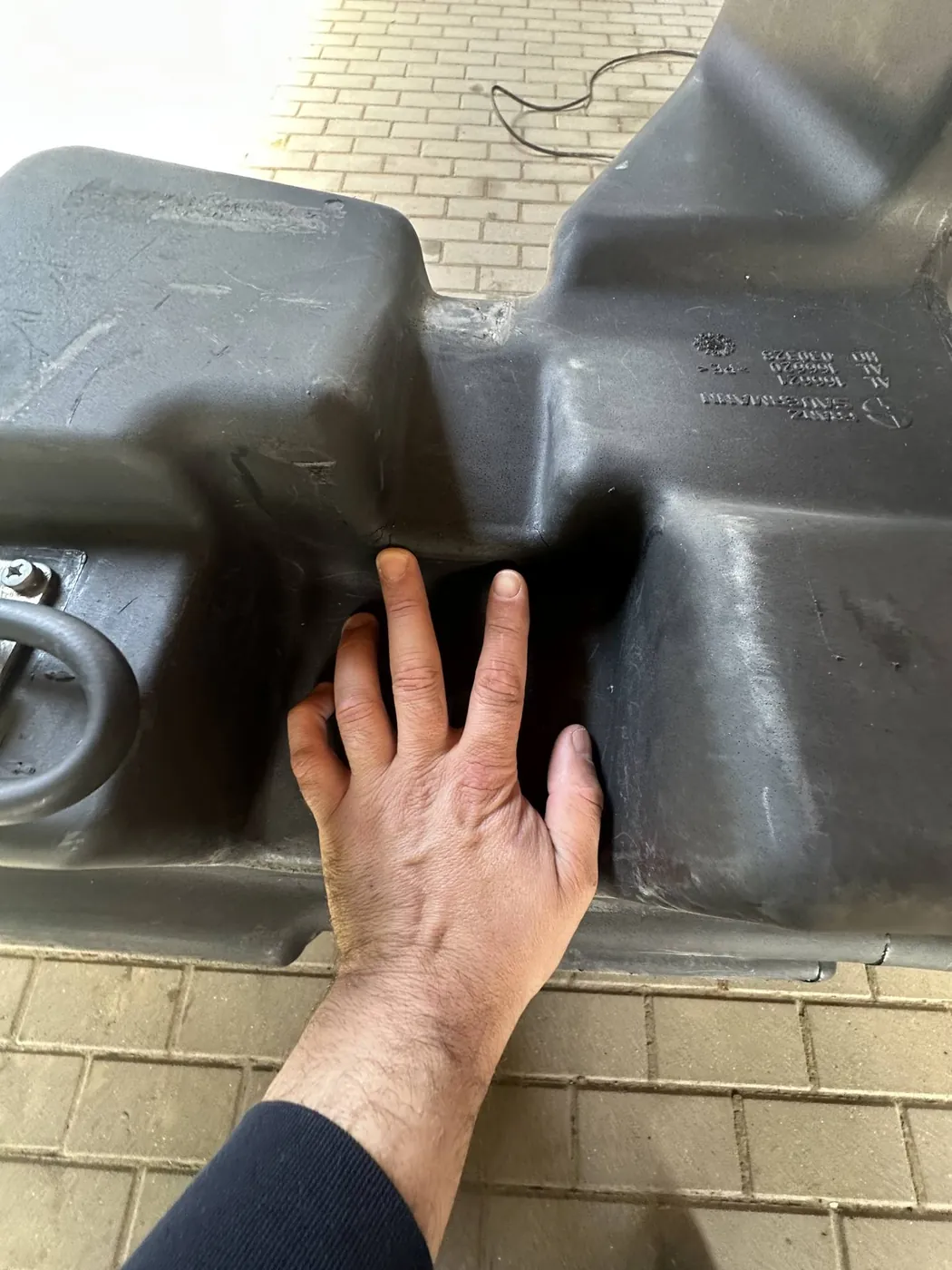Zdjęcie 6 z naprawy — Naprawa zbiornika paliwa John Deere 6930 Premium — Dudki
