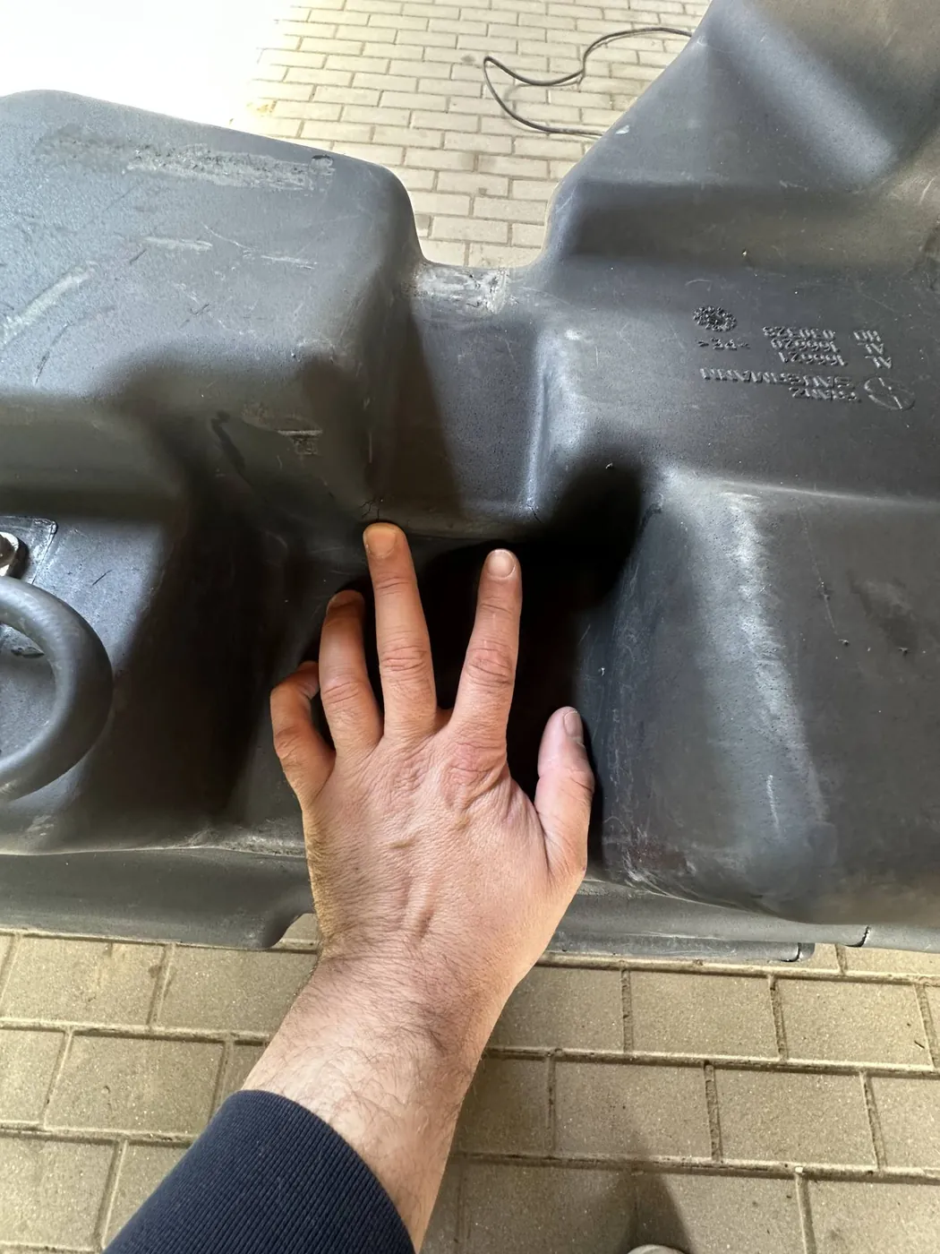 Zdjęcie 8 z naprawy — Naprawa zbiornika paliwa John Deere 6930 Premium — Dudki