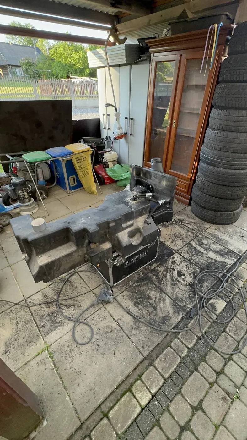 Zdjęcie 14 z naprawy — Naprawa zbiornika paliwa Massey Ferguson — Podwilk