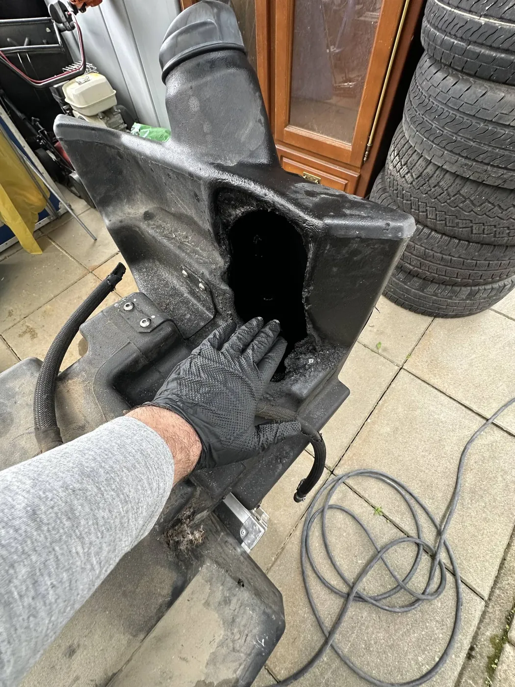 Zdjęcie 9 z naprawy — Naprawa zbiornika paliwa Massey Ferguson — Podwilk