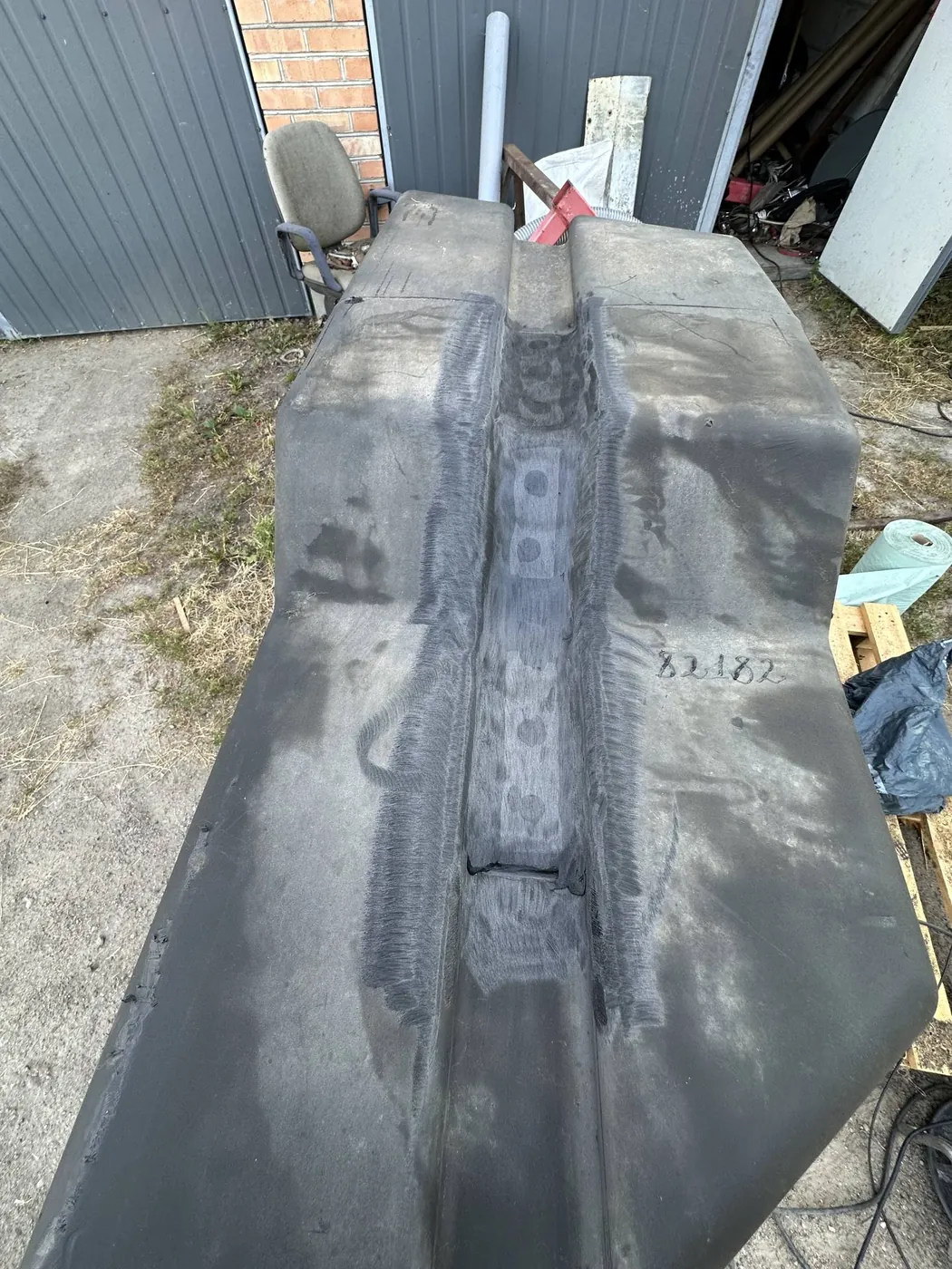 Zdjęcie 3 z naprawy — Naprawa zbiornika paliwa John Deere 1450 — Ciechanów