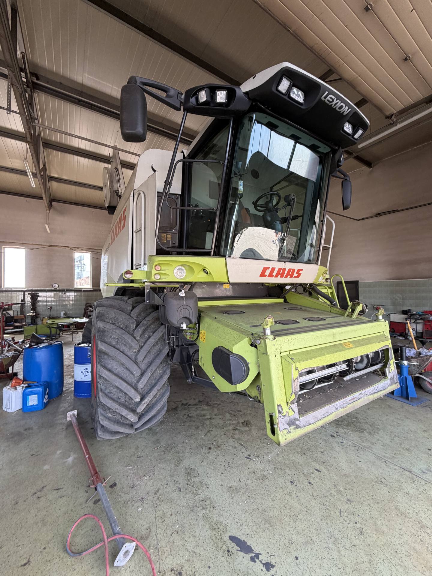 Zdjęcie 20 z naprawy — Naprawa zbiornika paliwa Claas Lexion 560 — Jamy