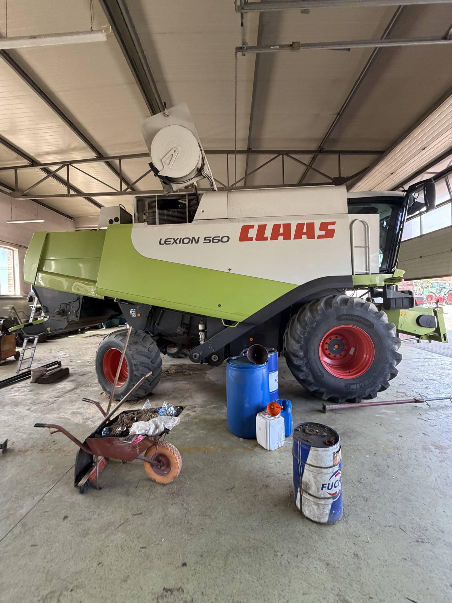 Zdjęcie 21 z naprawy — Naprawa zbiornika paliwa Claas Lexion 560 — Jamy