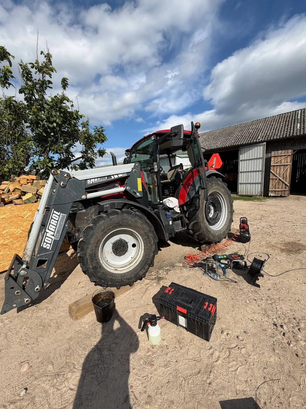 Zdjęcie 8 z naprawy — Naprawa zbiornika paliwa Case Farmall 90C — Gródek Rządowy