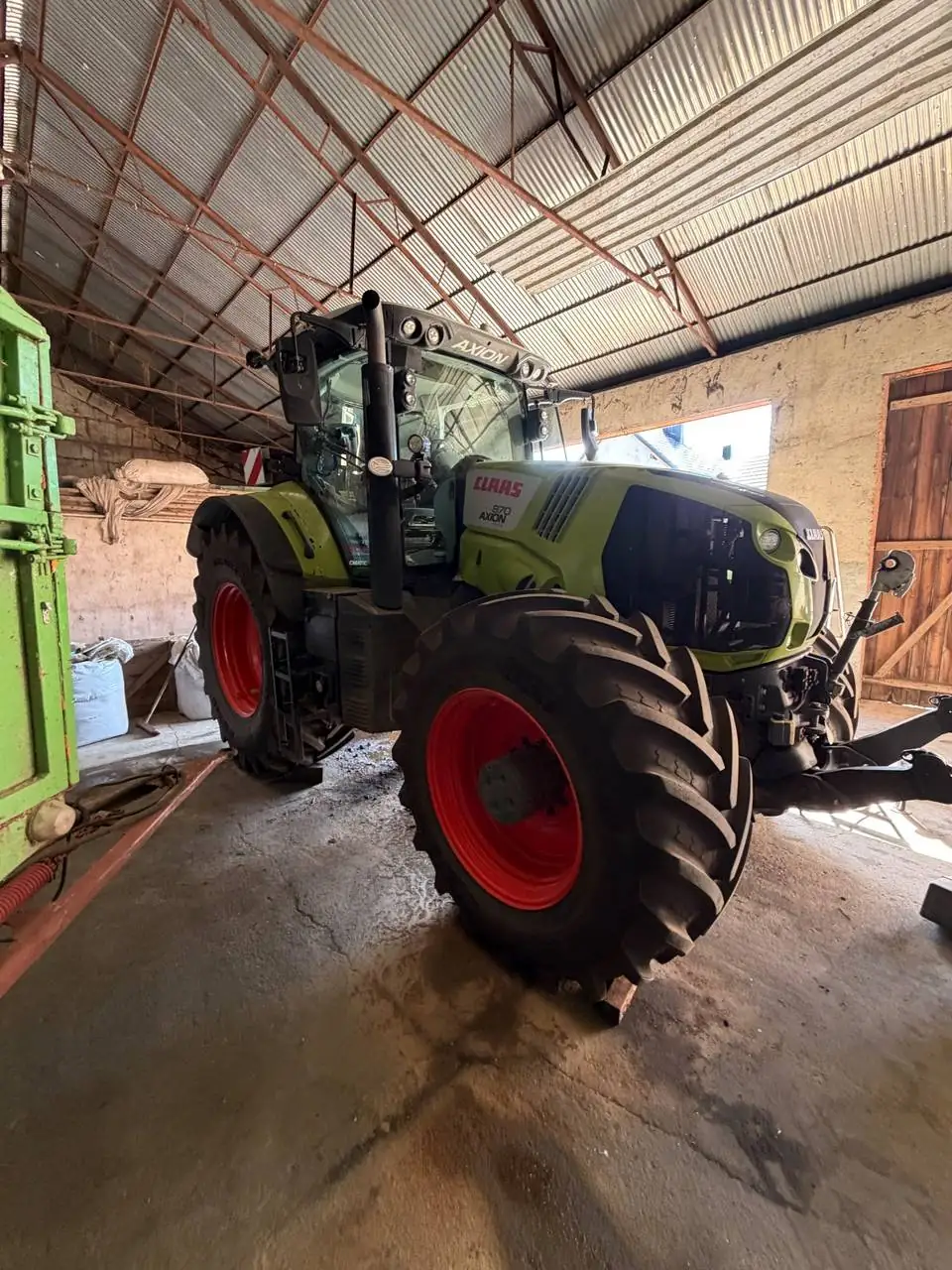 Zbiornik paliwa — Claas Aksion 870