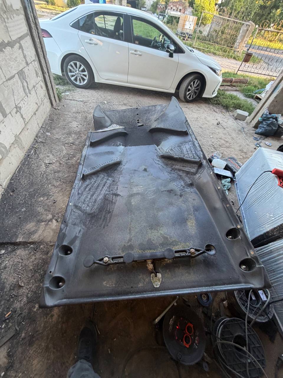 Zdjęcie 32 z naprawy — Naprawa podłogi zsypowej kombajnu Massey Ferguson Ideal 7 — Bielica