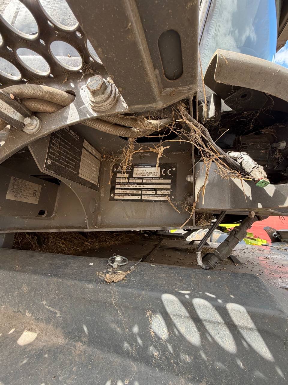 Zdjęcie 10 z naprawy — Naprawa podłogi zsypowej kombajnu Massey Ferguson Ideal 7 — Bielica