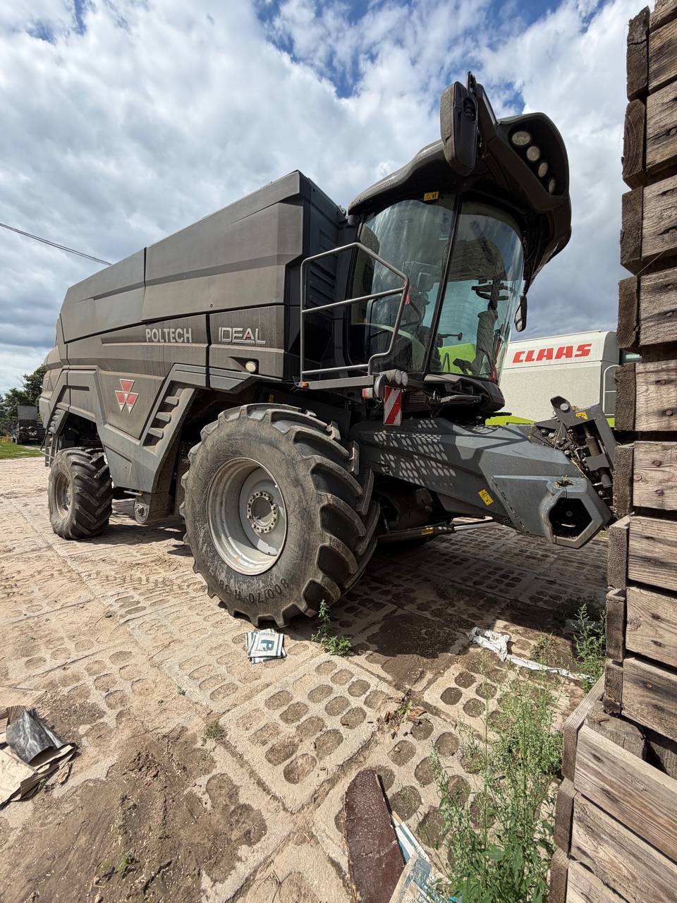 Podłoga zsypowa — Massey Ferguson Ideal 7