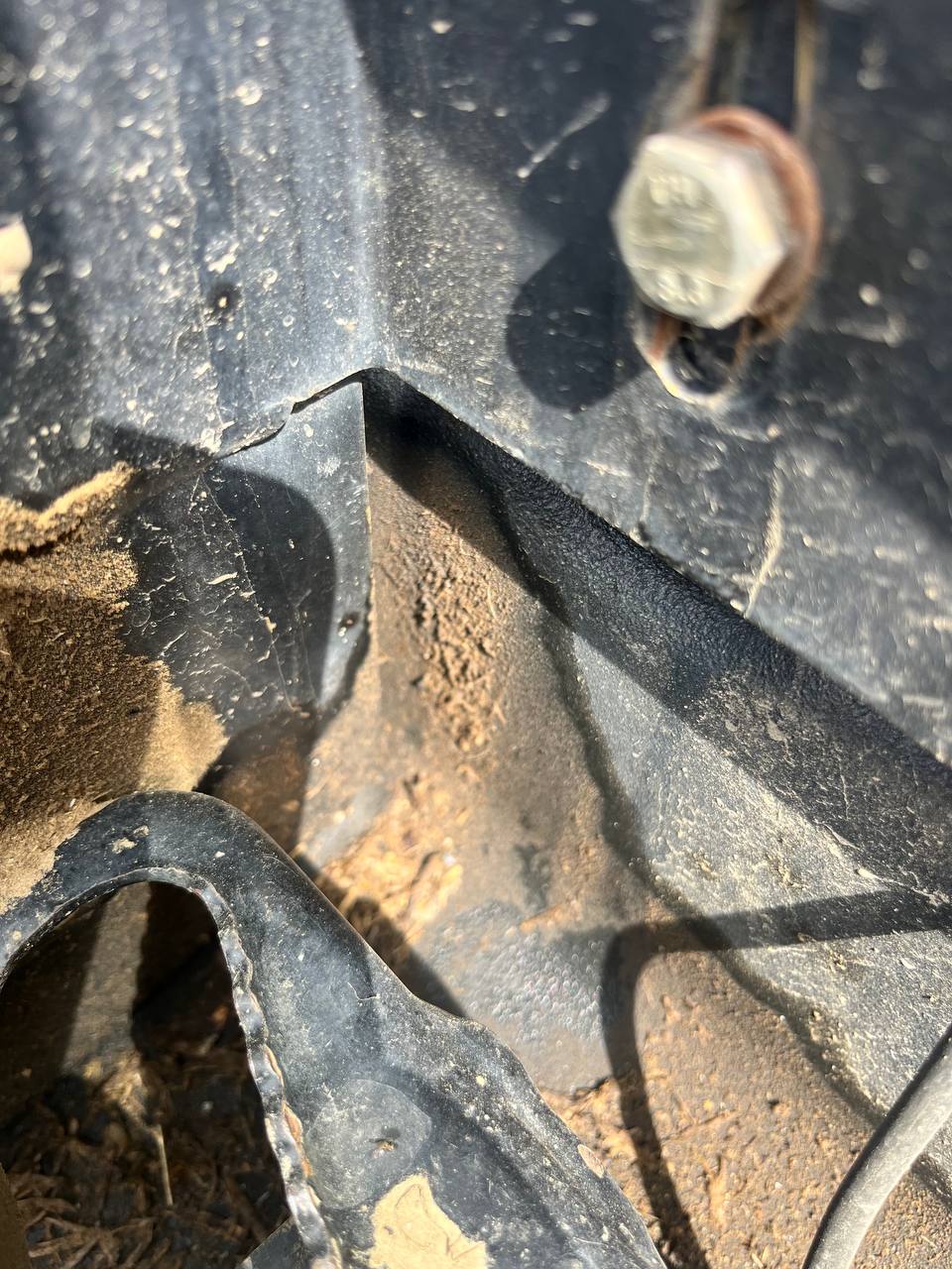 Zdjęcie 6 z naprawy — Naprawa zbiornika paliwa Massey Ferguson
