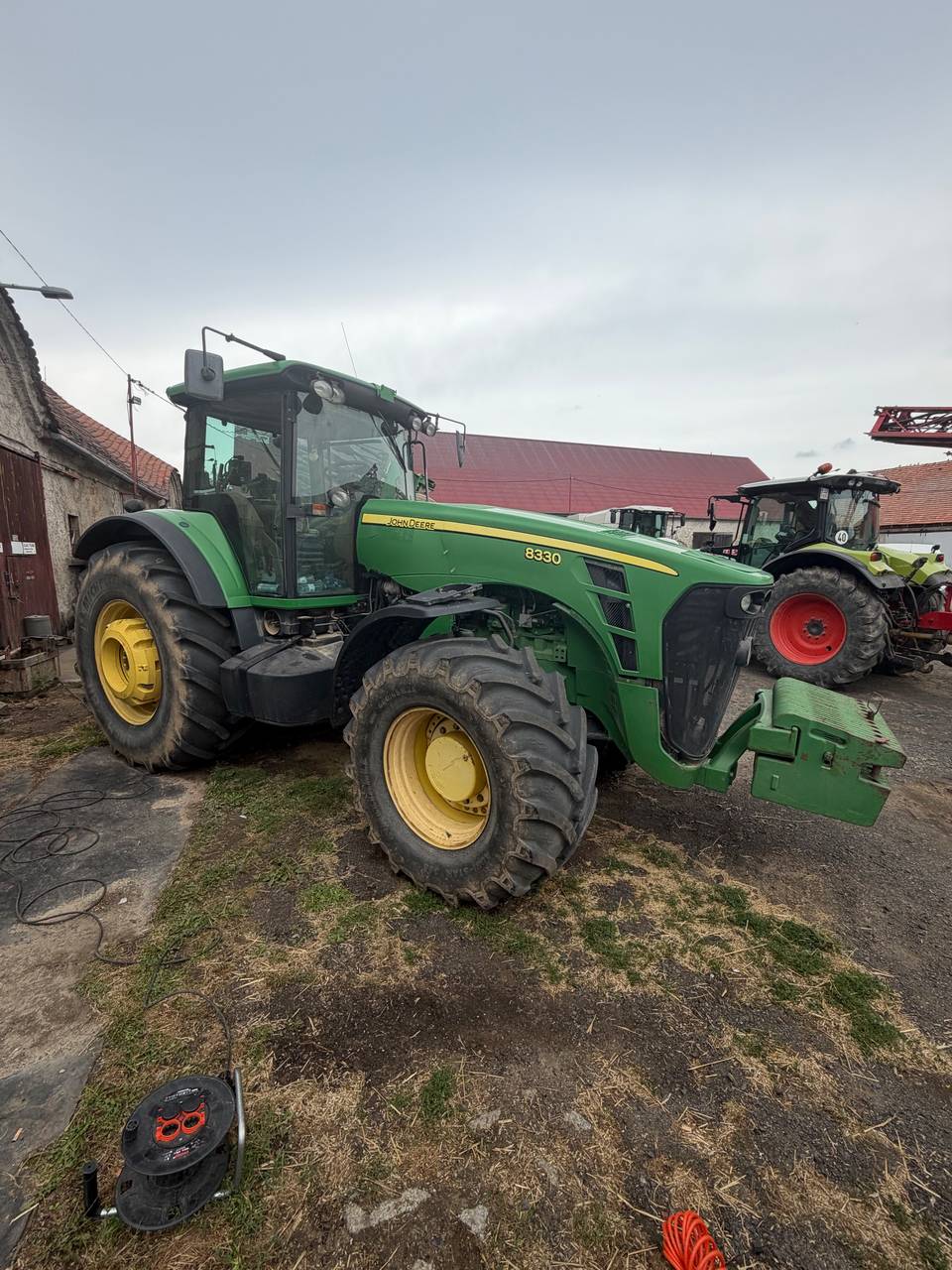 Zbiornik paliwa — John Deere 8330