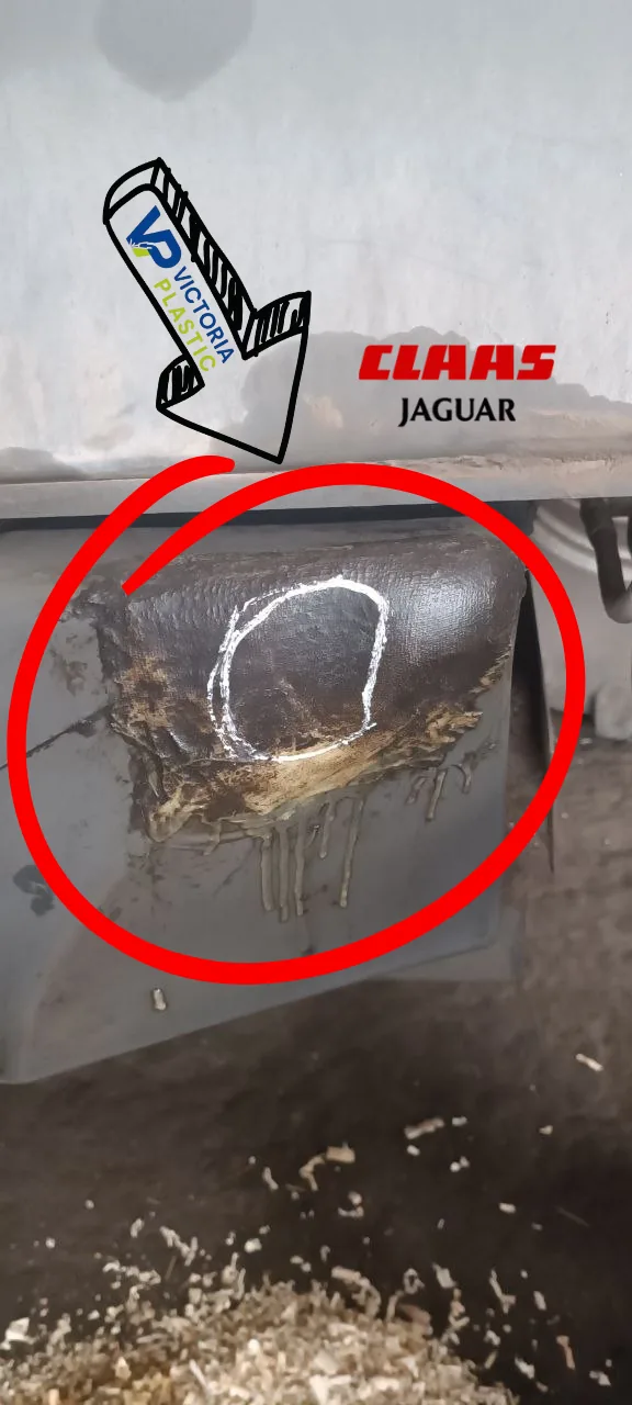 Naprawa zbiornika paliwa sieczkarni Claas Jaguar