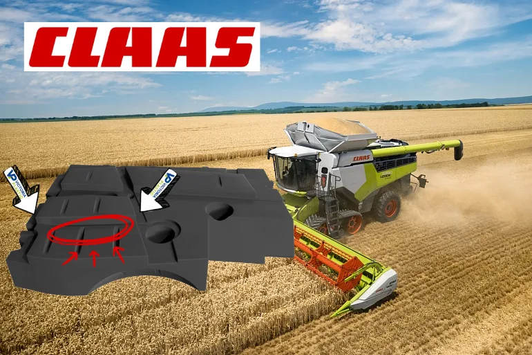Modernizacja i naprawa plastikowego zbiornika paliwa kombajnu Claas Lexion